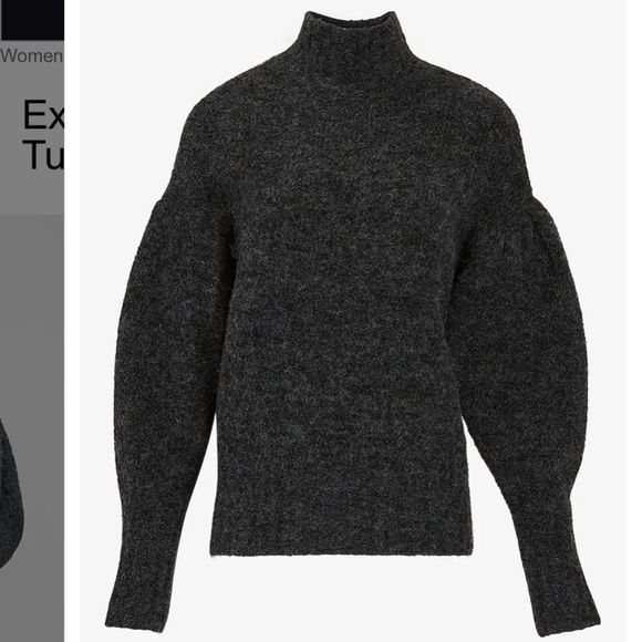 Express X You Chunky Turtleneck Sweater grey express women's - Picture 3 of 5
